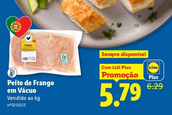 Peito de Frango em Vácuo