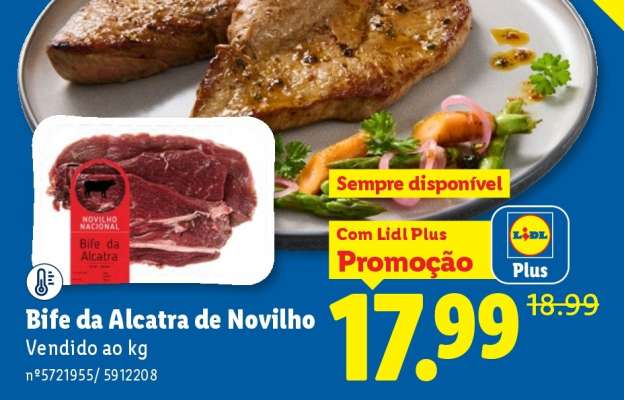 Bife da Alcatra de Novilho