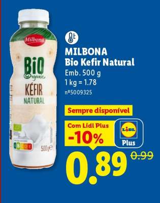 Milbona Bio Kefir Natural