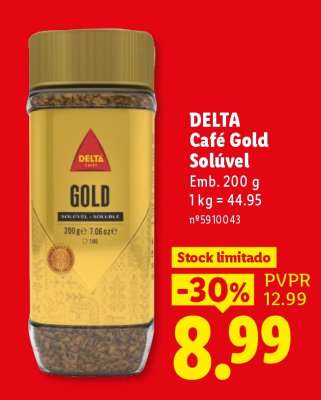 DELTA Café Gold Solúvel