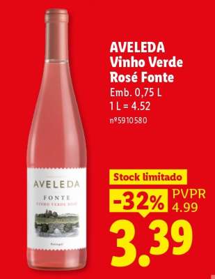 AVELEDA Vinho Verde Rosé Fonte