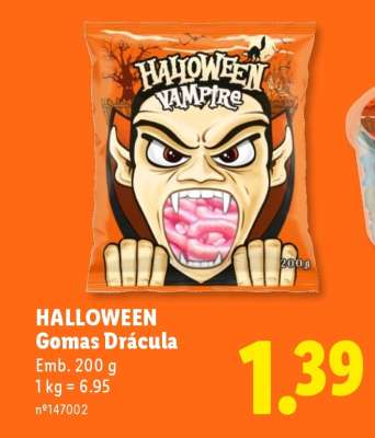 HALLOWEEN Gomas Drácula