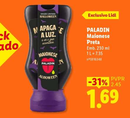 PALADIN Maionese Preta