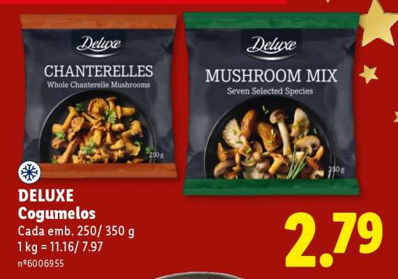 DELUXE Cogumelos