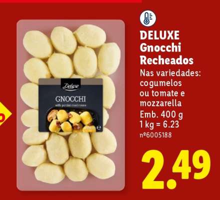 DELUXE Gnocchi Recheados