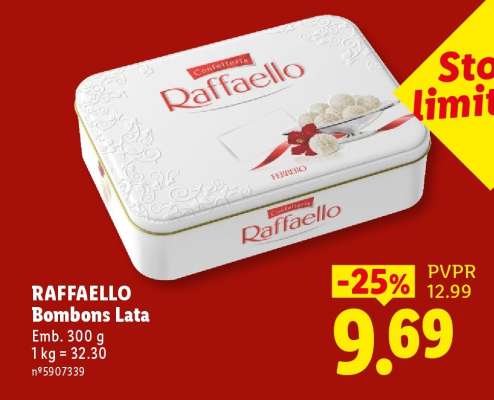 RAFFAELLO Bombons Lata