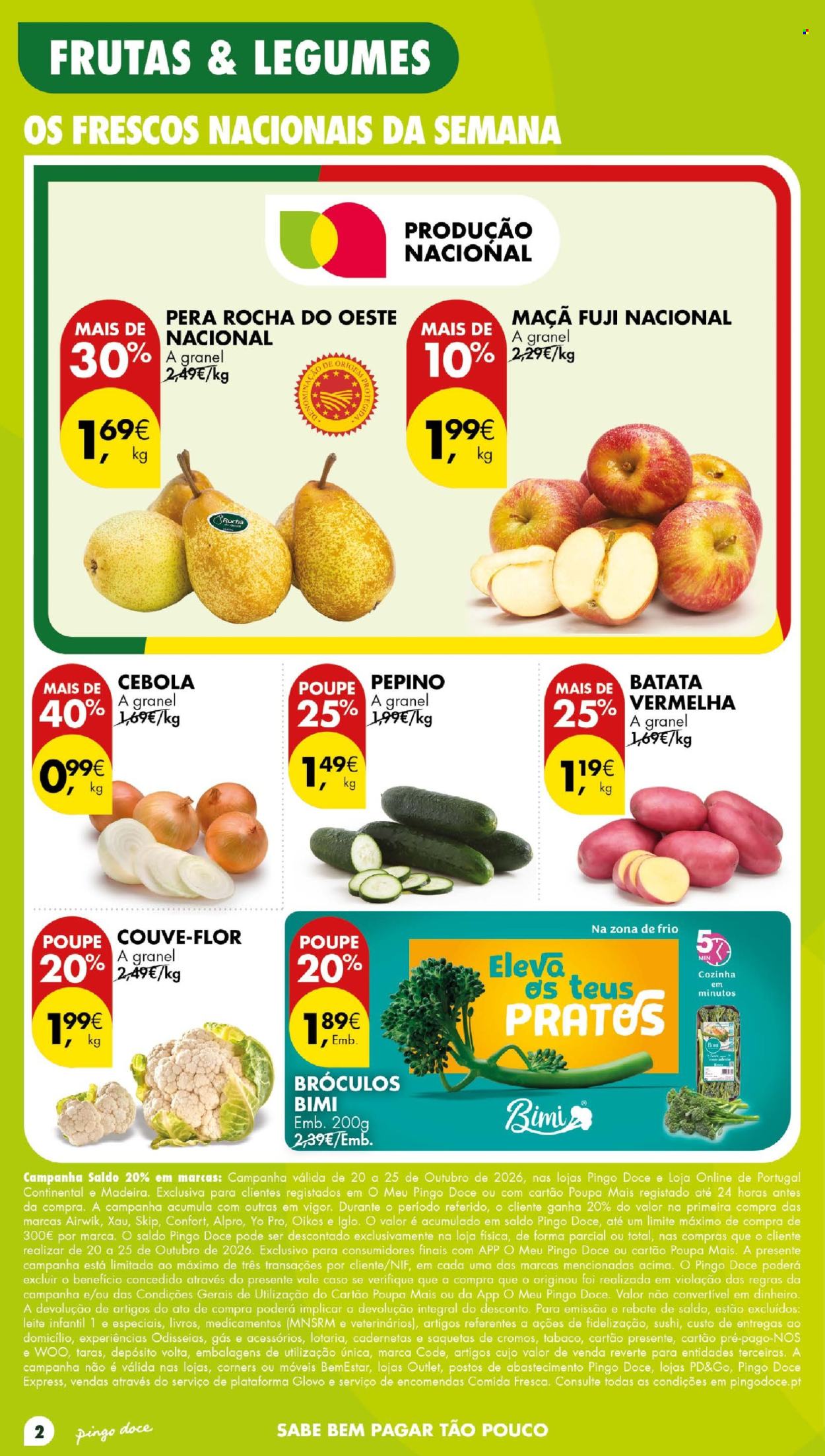Folheto Pingo Doce - 20.10.2026 - 26.10.2026. Página 2