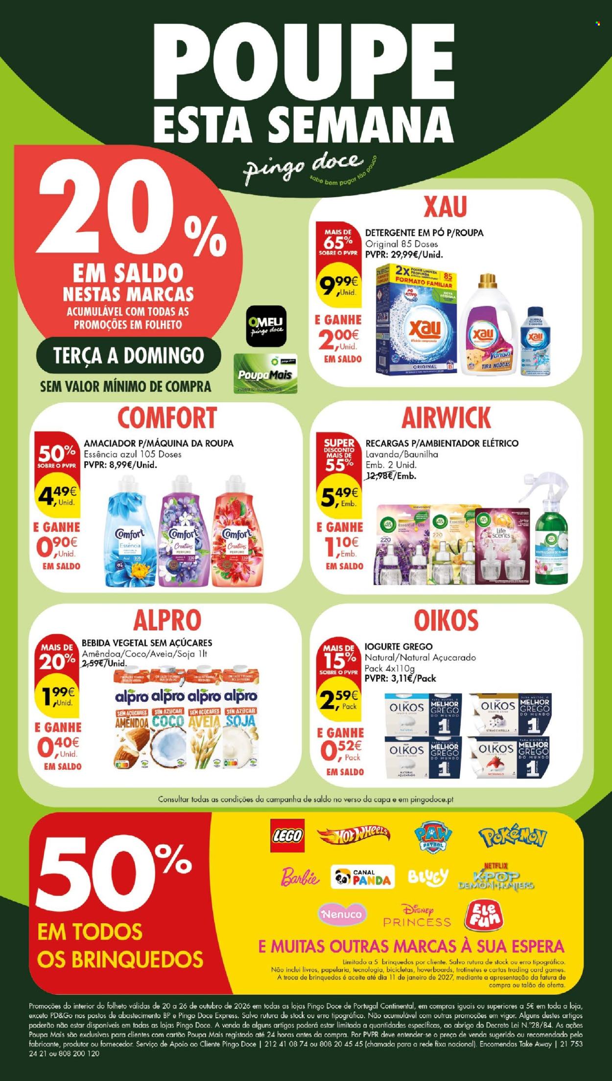 Folheto Pingo Doce - 20.10.2026 - 26.10.2026. Página 54