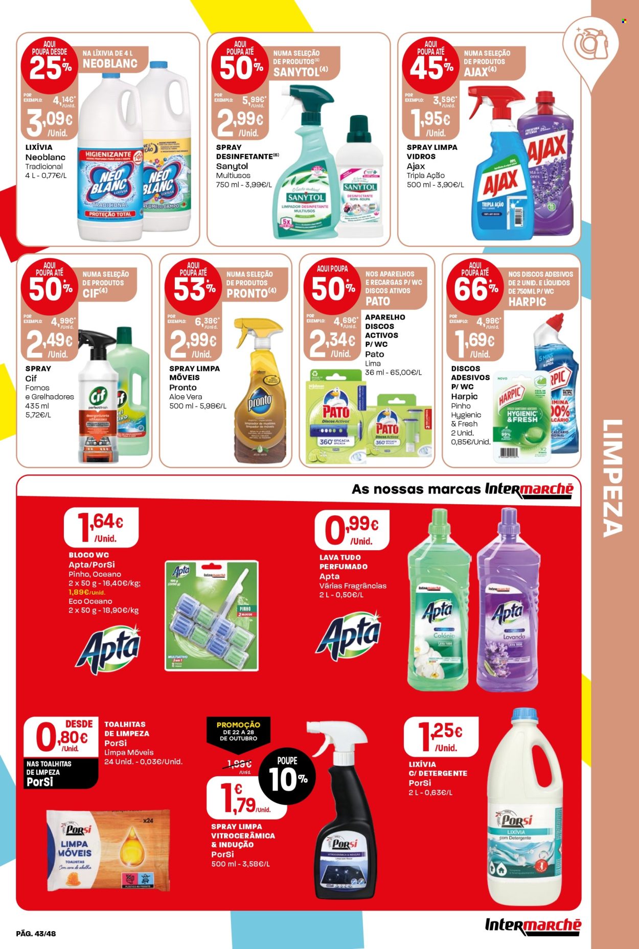 Folheto Intermarché - 22.10.2026 - 28.10.2026. Página 43