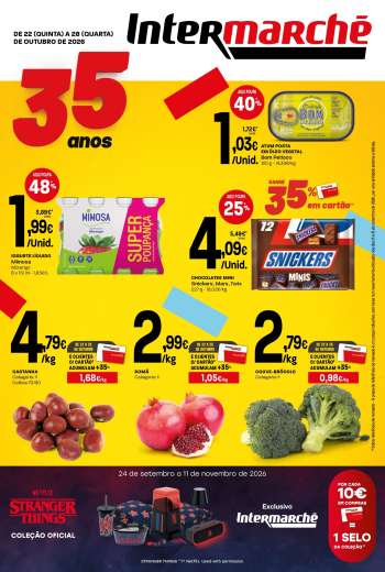 Folheto Intermarché - 22.10.2026 - 28.10.2026.