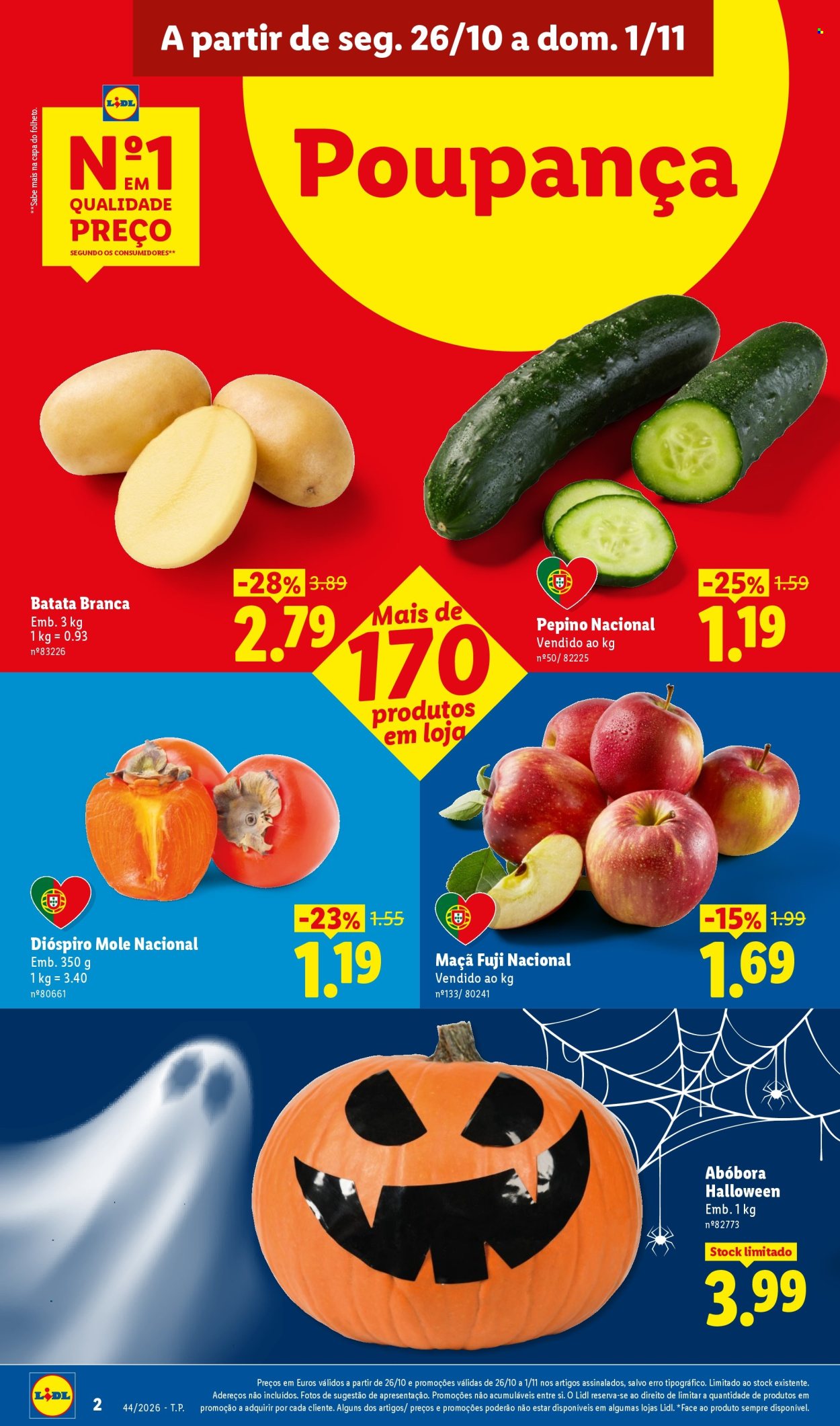 Folheto Lidl - 26.10.2026 - 1.11.2026. Página 2
