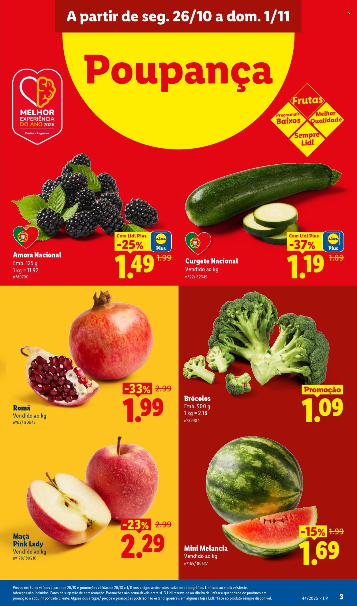 Folheto Lidl - 26.10.2026 - 1.11.2026. Página 3