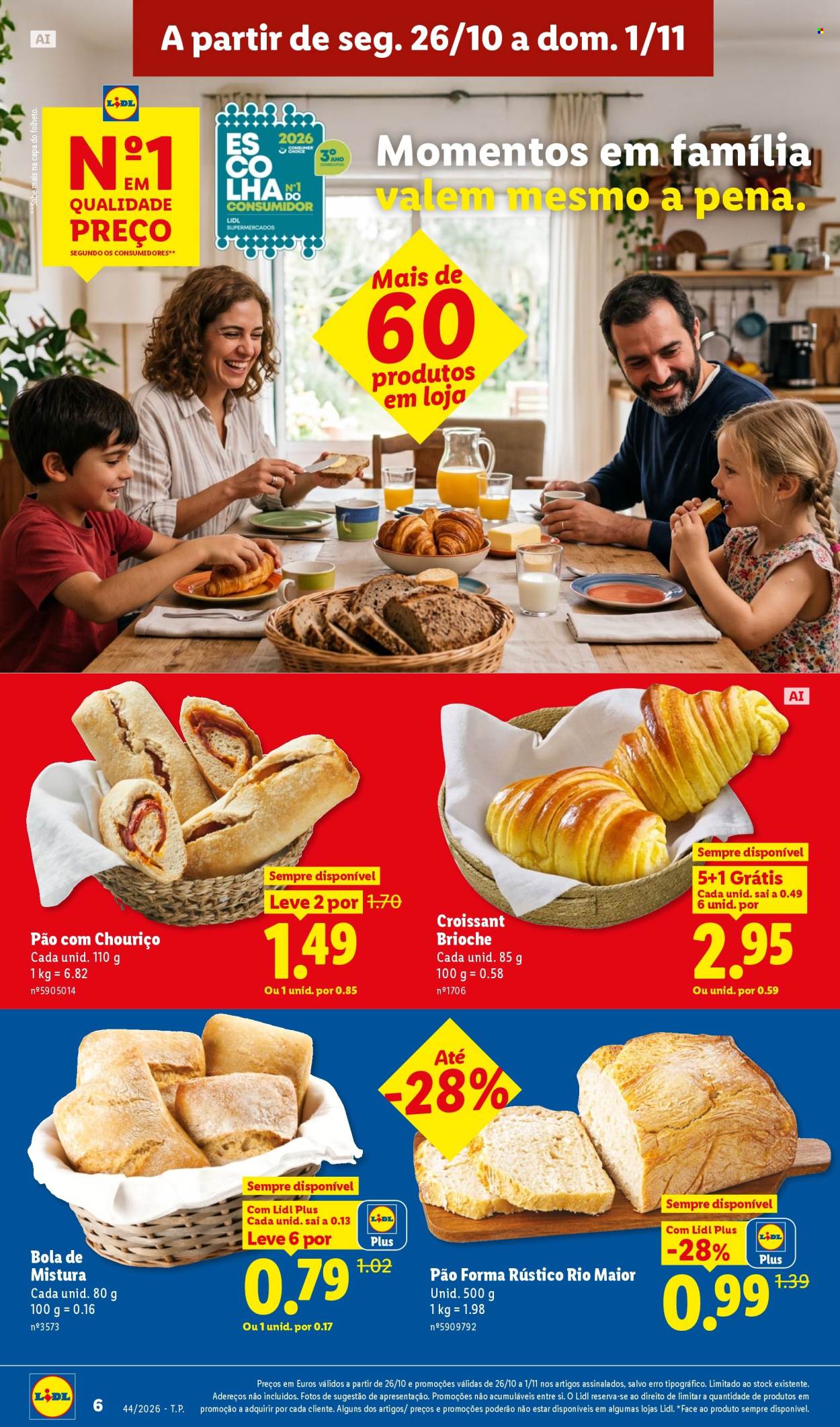 Folheto Lidl - 26.10.2026 - 1.11.2026. Página 6