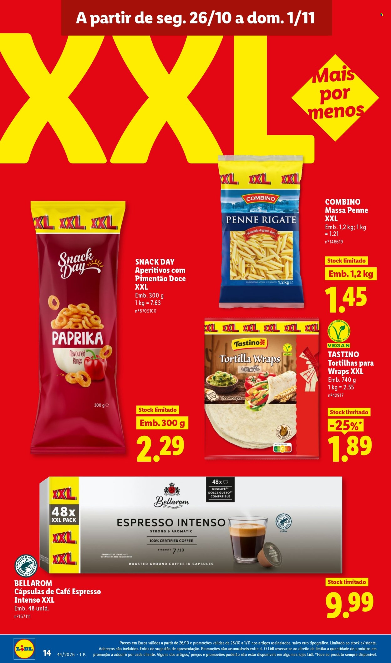 Folheto Lidl - 26.10.2026 - 1.11.2026. Página 14