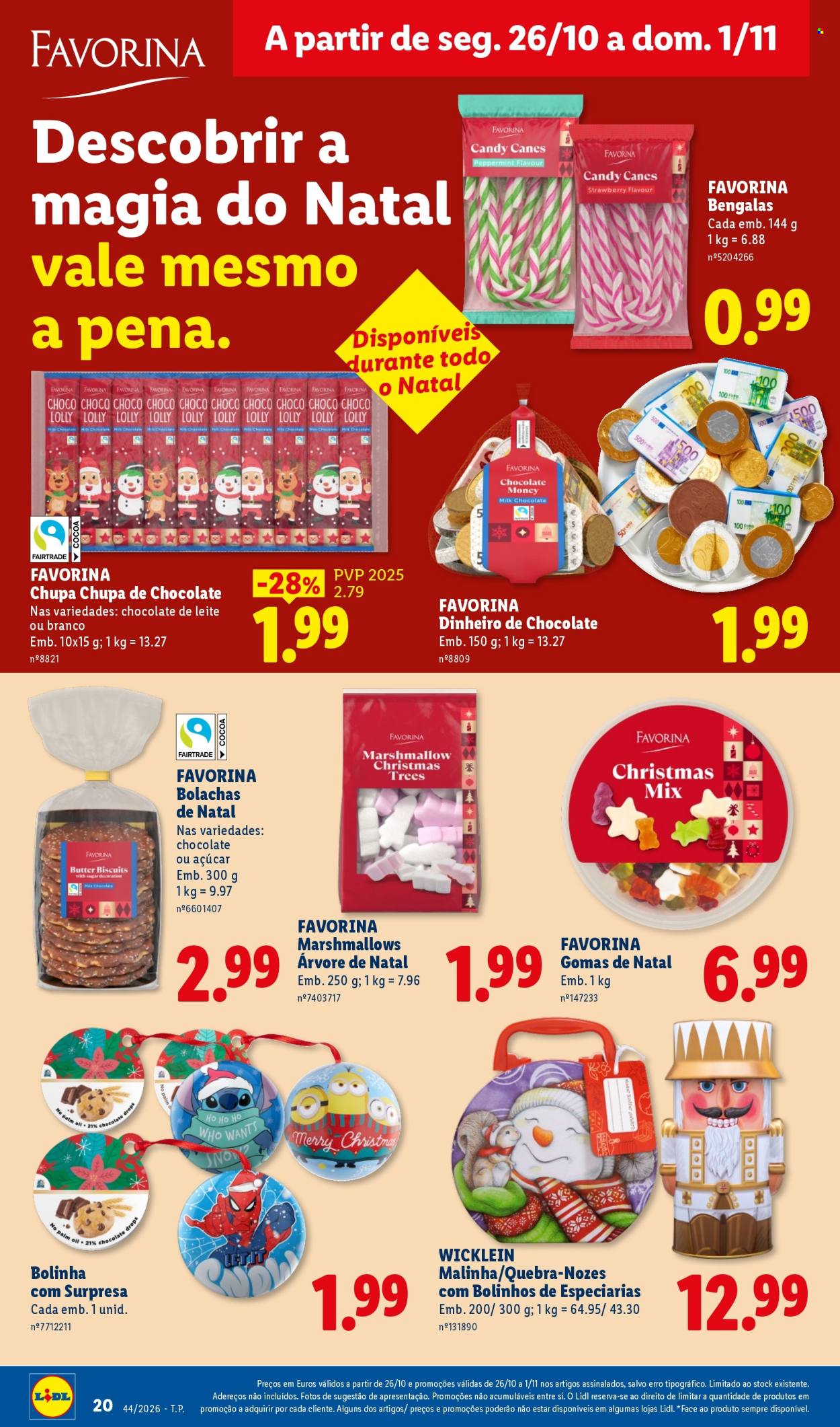 Folheto Lidl - 26.10.2026 - 1.11.2026. Página 20