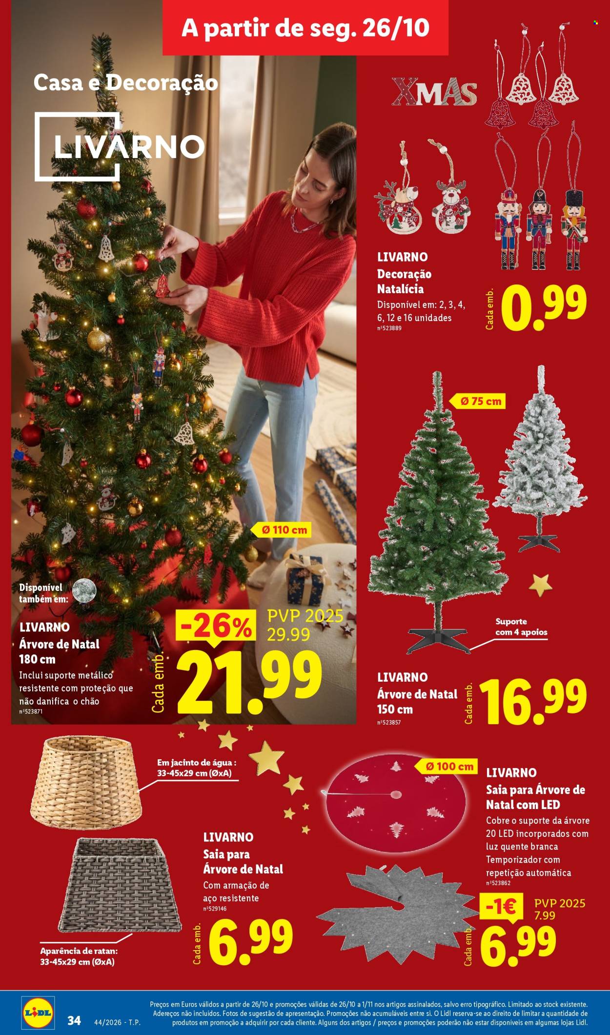 Folheto Lidl - 26.10.2026 - 1.11.2026. Página 34
