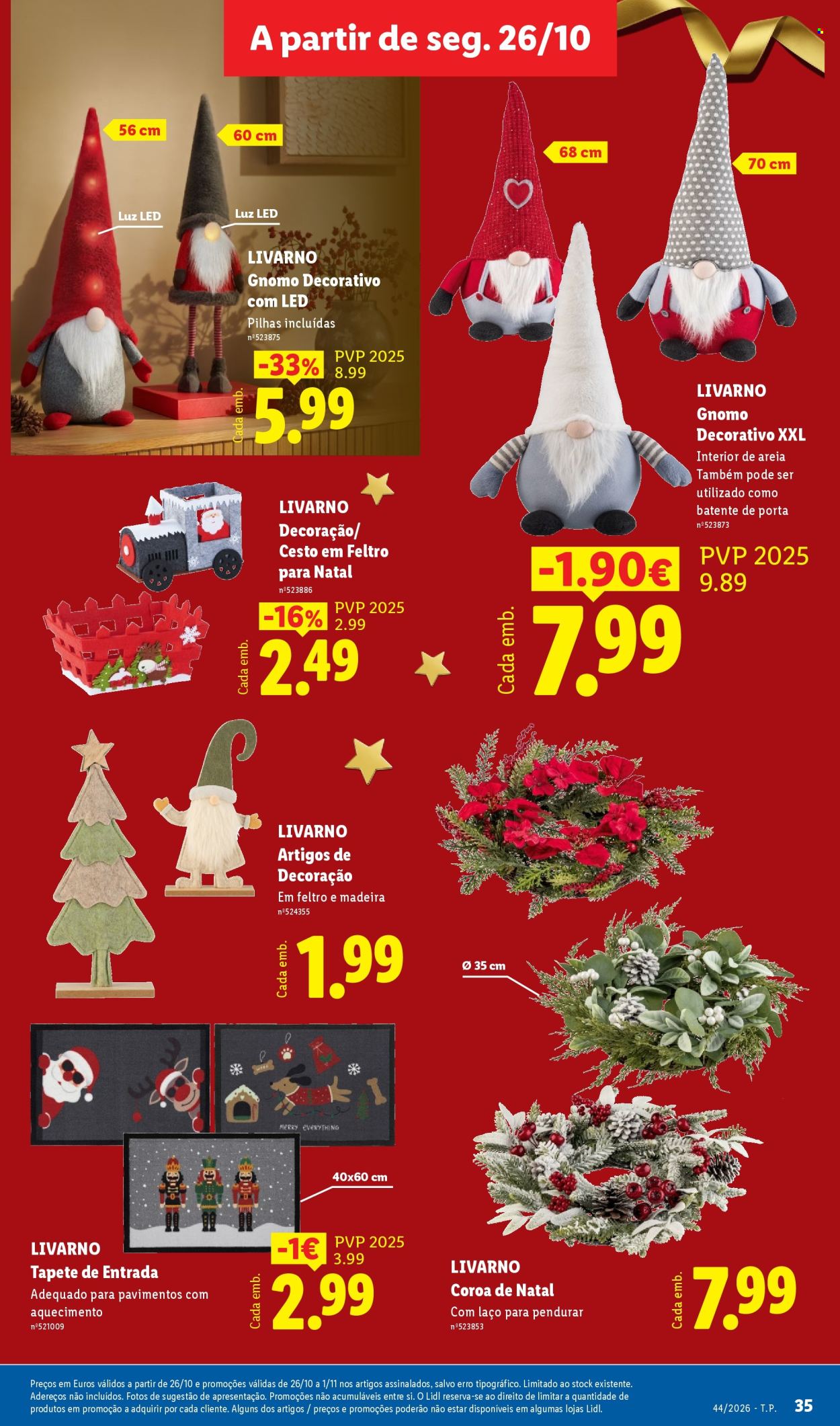 Folheto Lidl - 26.10.2026 - 1.11.2026. Página 35