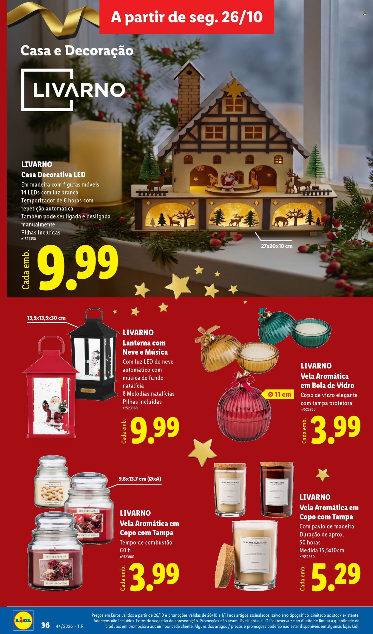 Folheto Lidl - 26.10.2026 - 1.11.2026. Página 36