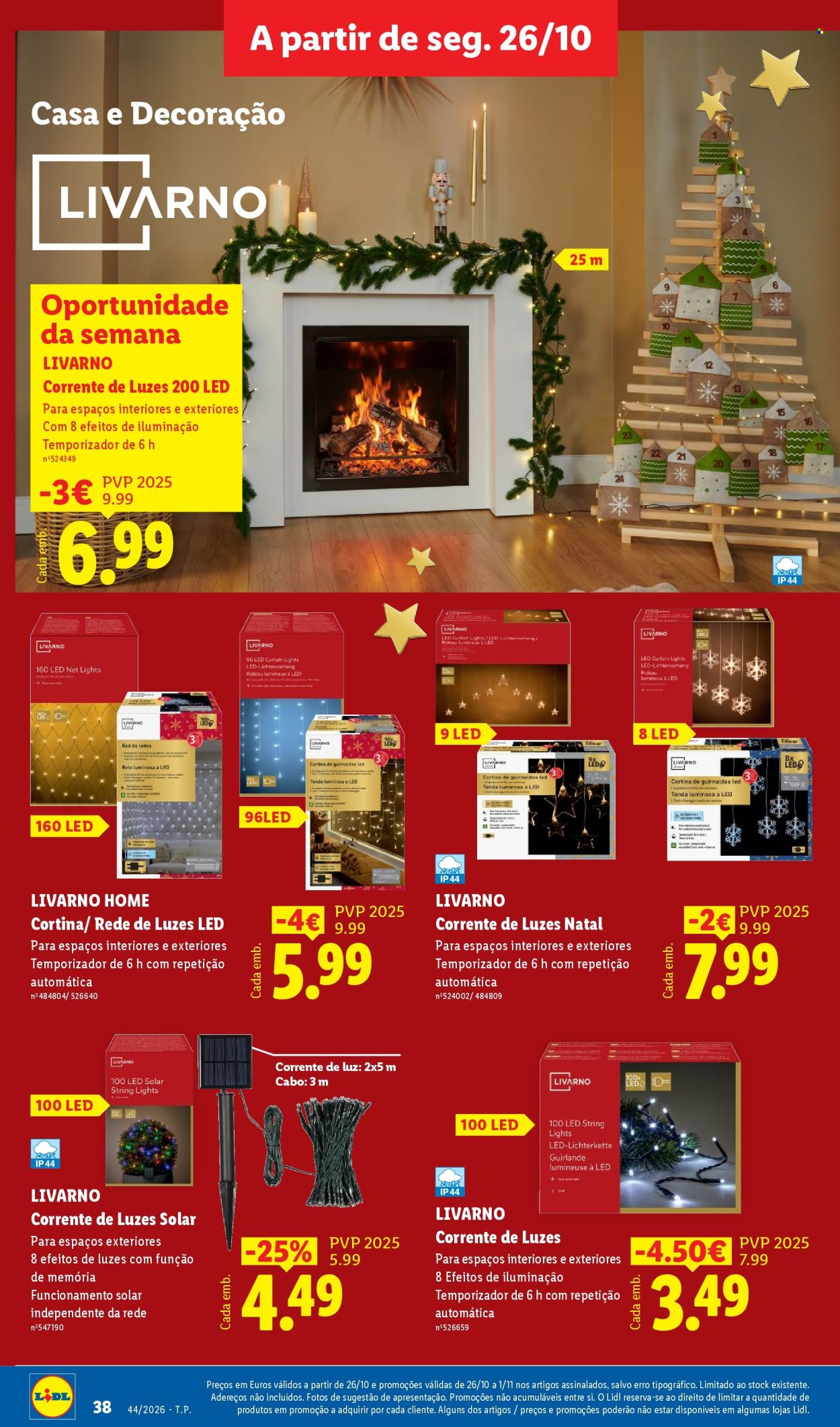 Folheto Lidl - 26.10.2026 - 1.11.2026. Página 38