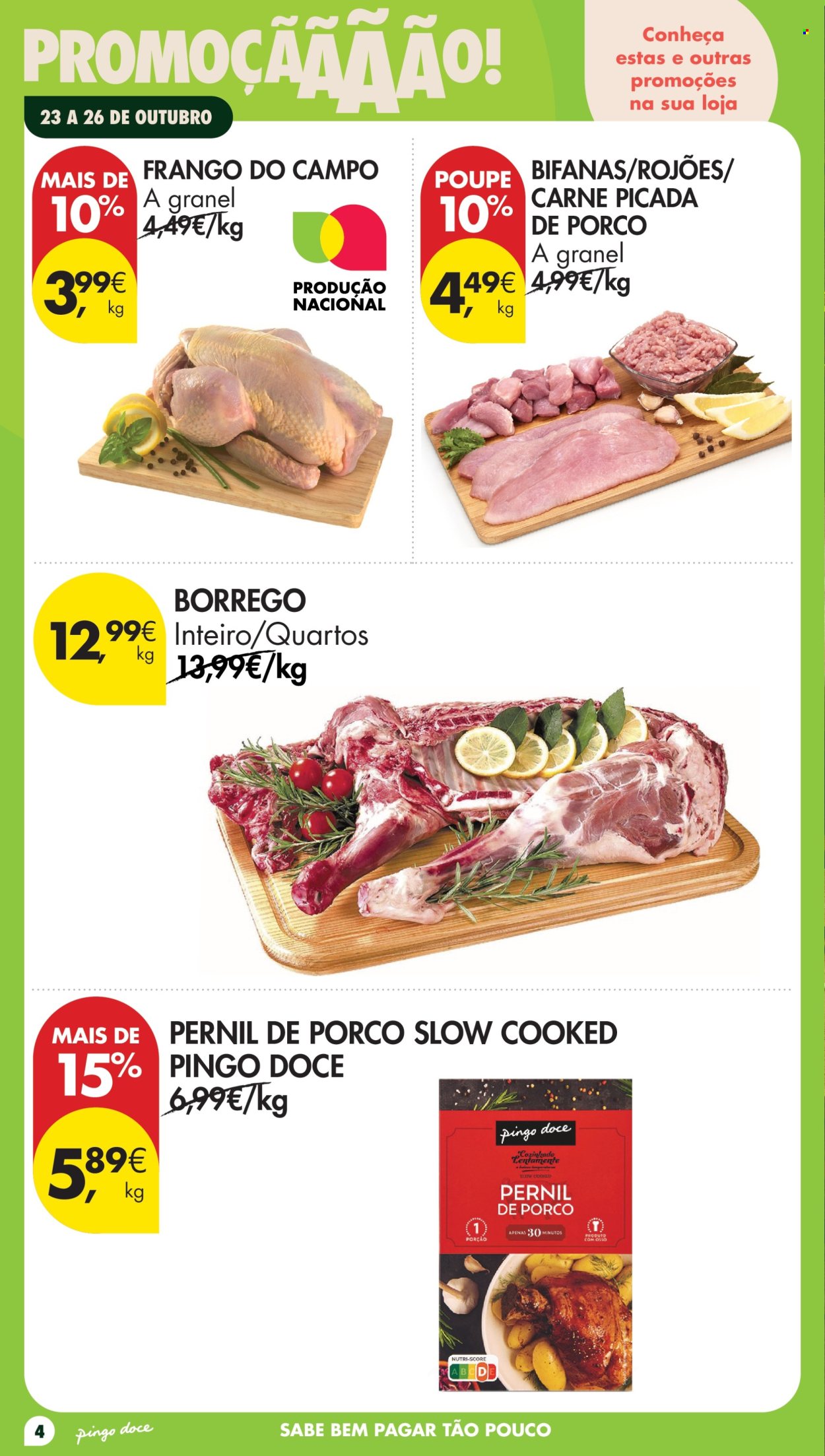 Folheto Pingo Doce - 23.10.2026 - 26.10.2026. Página 4