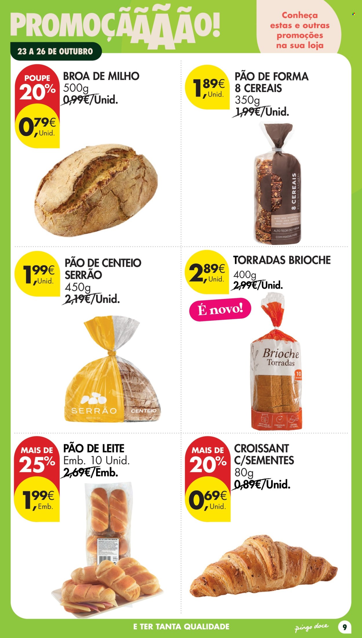 Folheto Pingo Doce - 23.10.2026 - 26.10.2026. Página 9