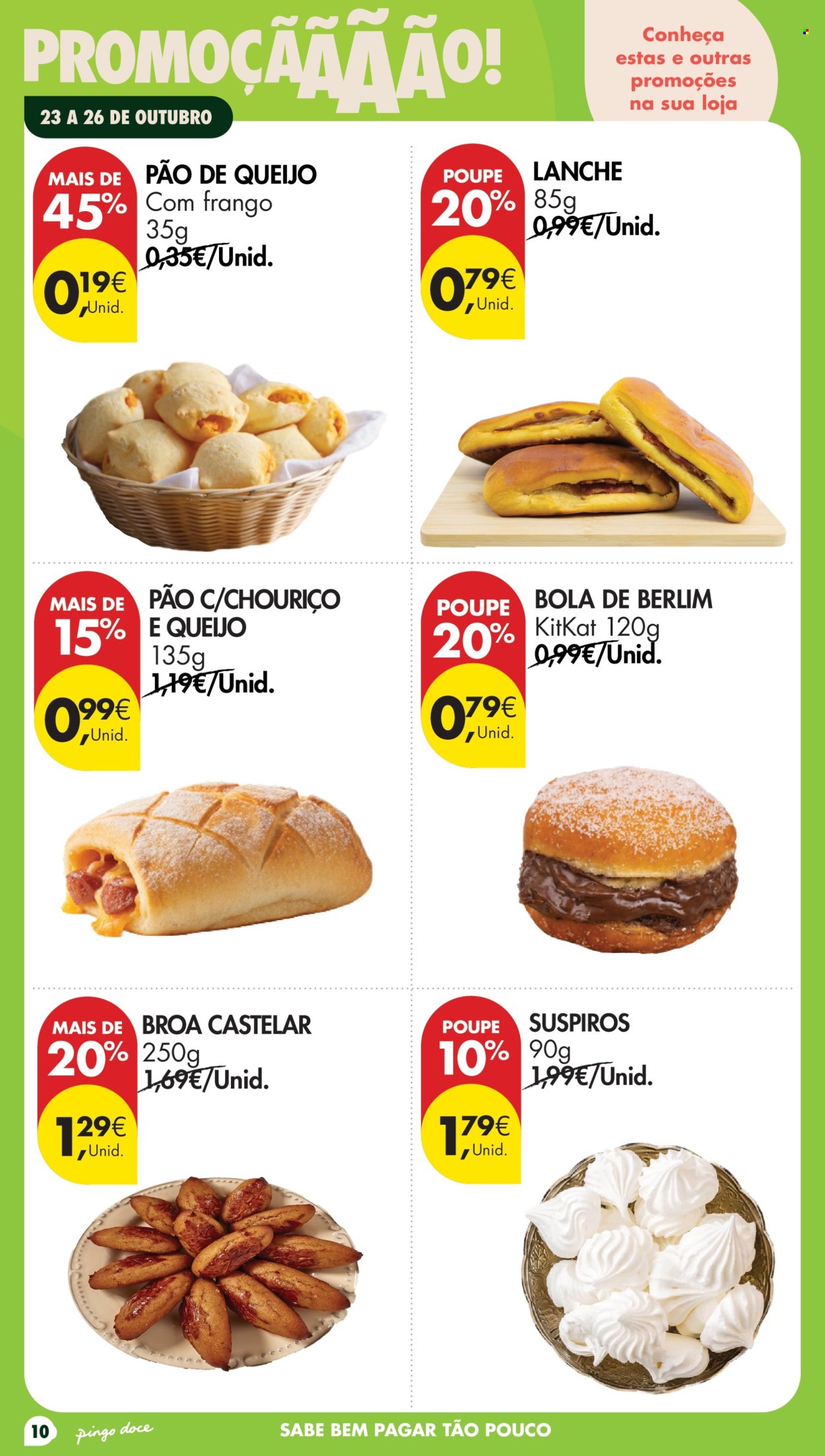 Folheto Pingo Doce - 23.10.2026 - 26.10.2026. Página 10