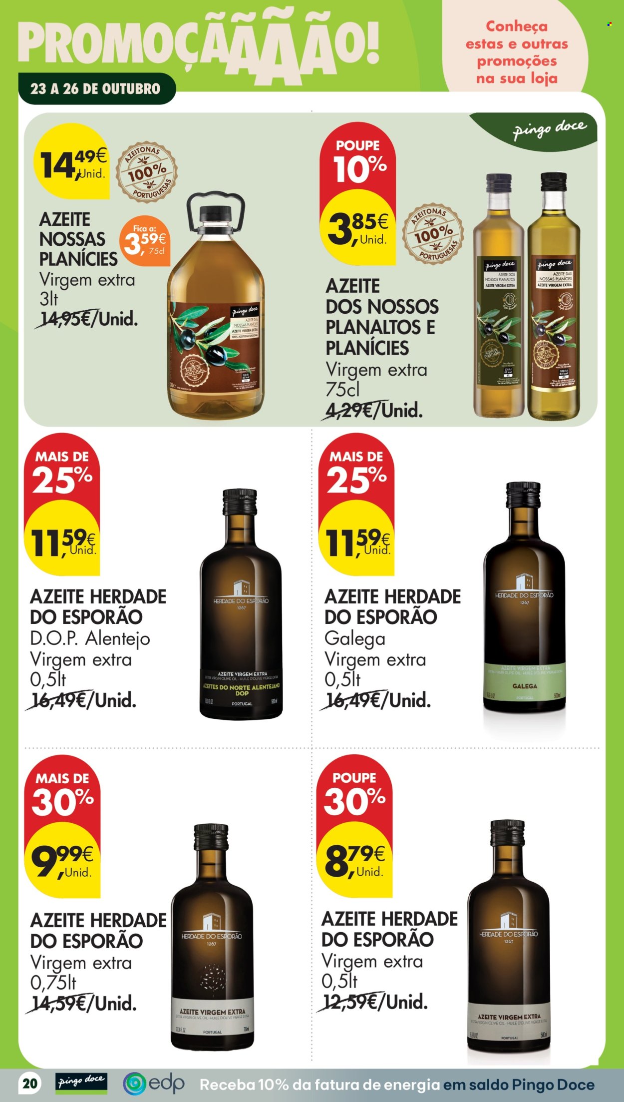 Folheto Pingo Doce - 23.10.2026 - 26.10.2026. Página 20