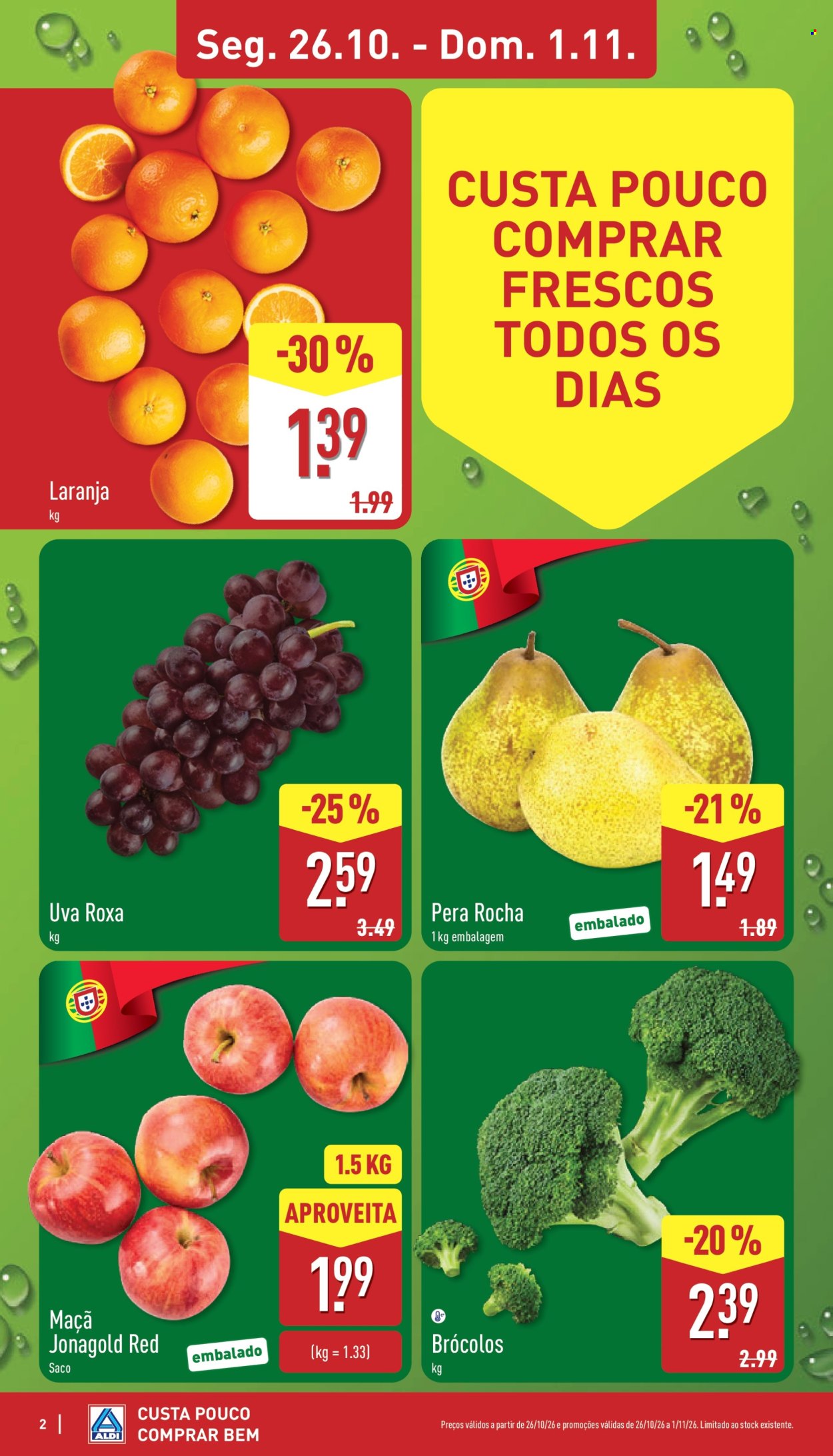Folheto Aldi - 26.10.2026 - 1.11.2026. Página 2