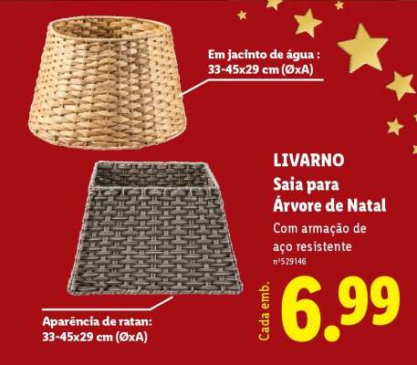 LIVARNO Saia para Árvore de Natal