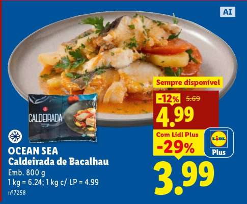 OCEAN SEA Caldeirada de Bacalhau