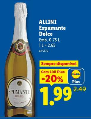 Allini Espumante Dolce