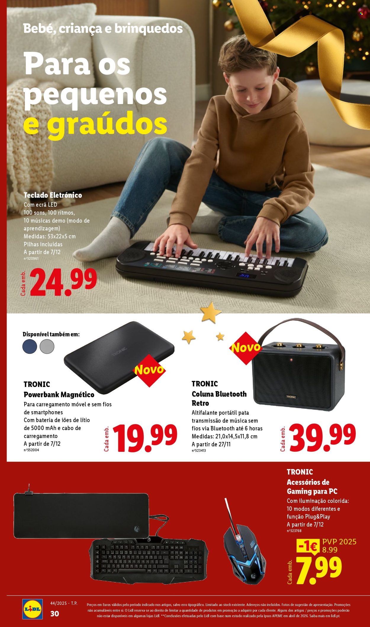 Folheto Lidl. Página 30