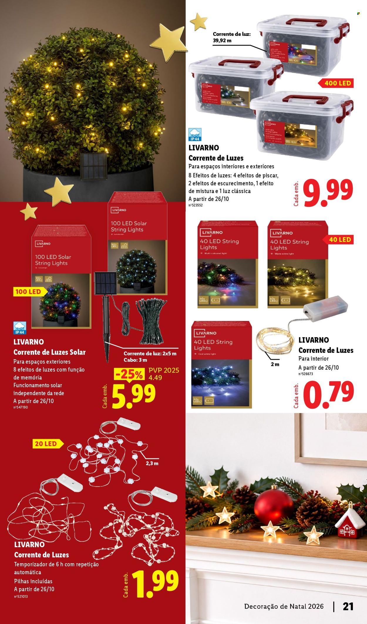 Folheto Lidl. Página 21