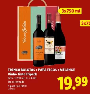 TRINCA BOLOTAS + PAPA FIGOS + MÉLANGE